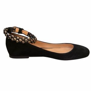 Viktor & Rolf Flats Suede Shoes + Ankle Chain